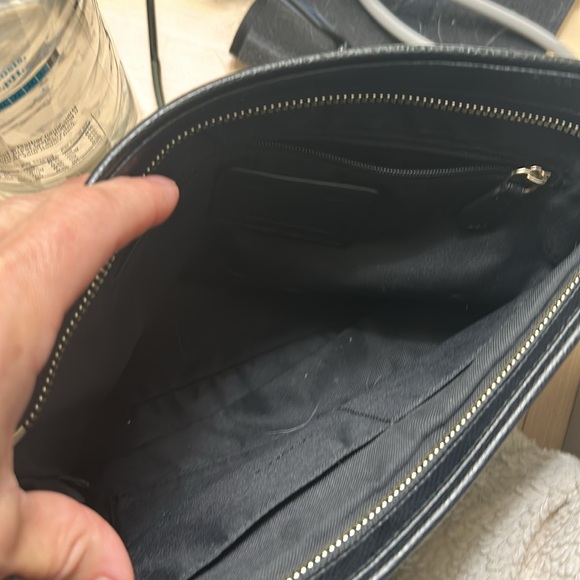 Black nylon coach crossbody - Picture 4 of 6